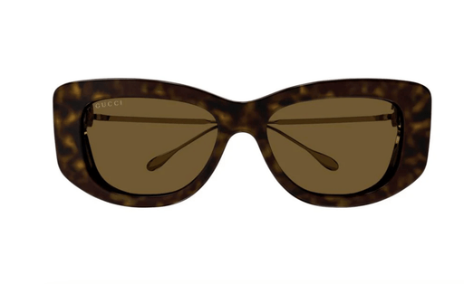 Gucci GG1566S-002 Sunglasses in Havana and Gold-